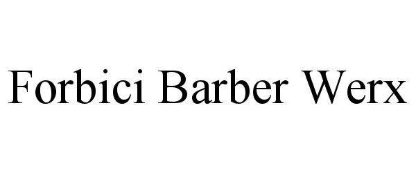 Forbici Barber Werx